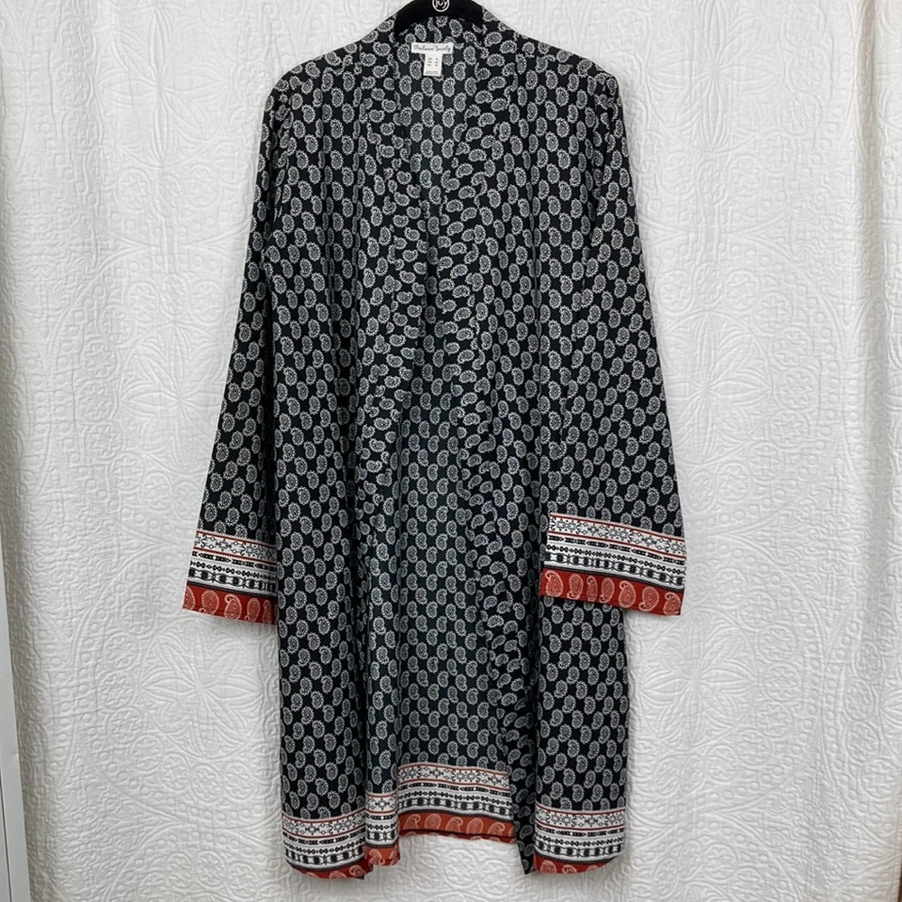 Streetwear Society Women’s Geo Print Kimono Jacket sz Medium